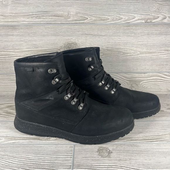 Roots Black Leather Boot - Men's 12 - Picture 1 of 9